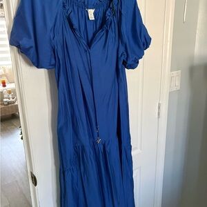 H&M Royal Blue Maxi Dress